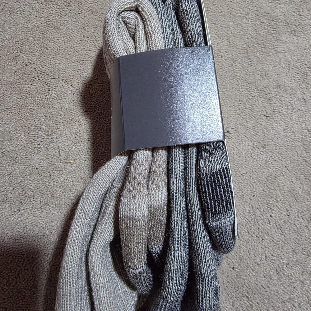 Alpine Design Merino Wool Hiker Socks 2-Pack Womens Medium 8-10 - Picture 2 of 8